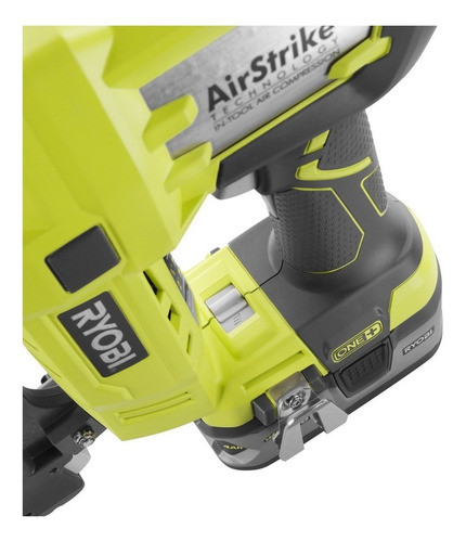 Ryobi 18v Clavadora A Bateria P320 +bat2a +carg +led +clavos 1
