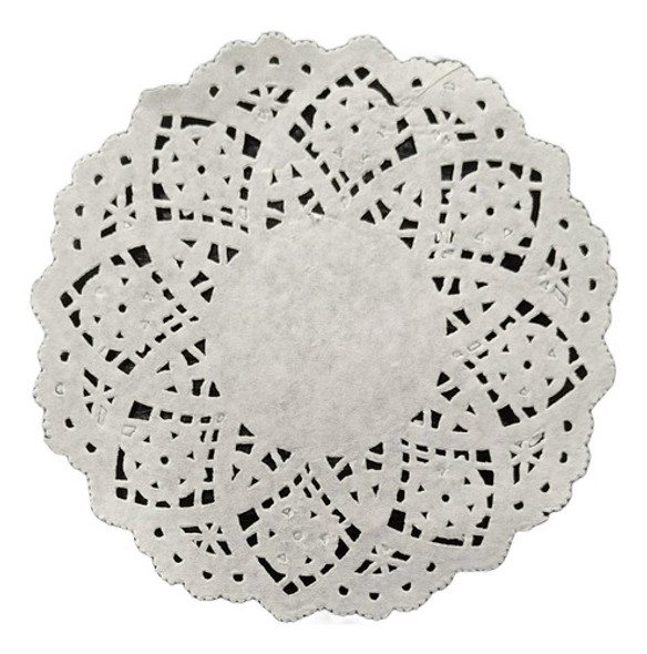 Base Decorativa Blonda Blanca 10 Cm Pack X 100 Un 0 Base Decorativa Blonda Blanca 10 Cm Pack X 100 Un 0