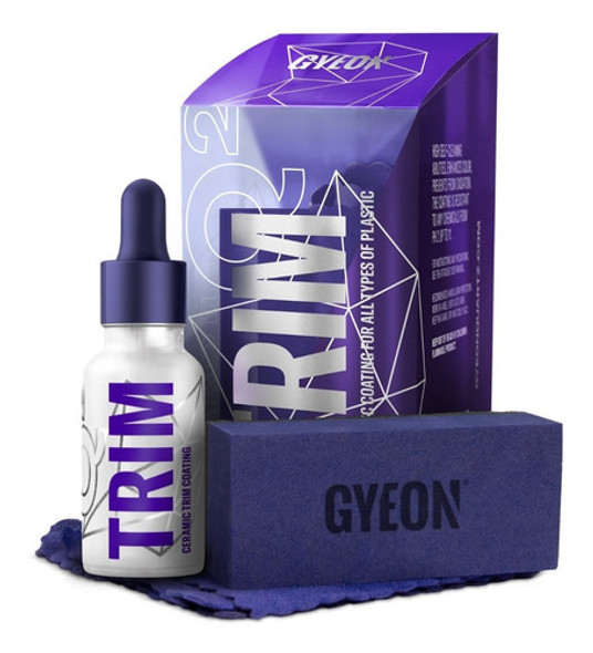 Sellador De Plasticos En Piezas No Pintadas Gyeon Trim Q2 0