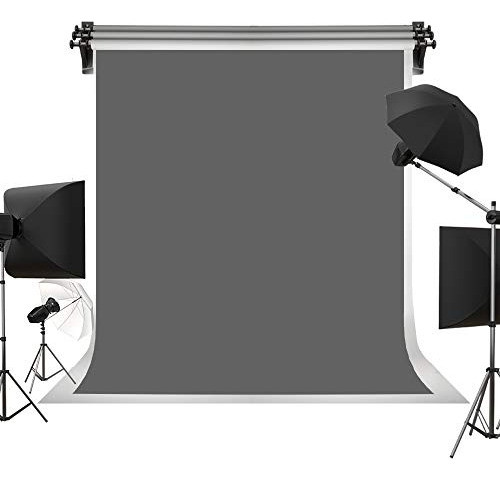 Fondo De Retrato De Fondo Gris Liso De Kate De 8 Pies Y 10 P 0