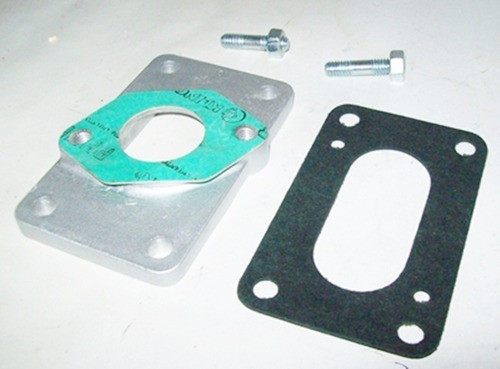 Base Adaptadora Renault 11 9 19 Weber 2 Bocas A Solex 1 Boca 1