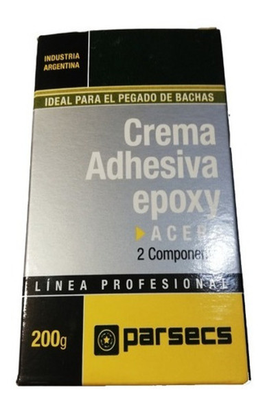 Crema Epoxy Acero Parsecs 200grs Pega Bachas Cocinas 0 Crema Epoxy Acero Parsecs 200grs Pega Bachas Cocinas 0