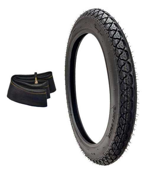 Cubierta + Camara Moto 250 17 Guerrero Gn Keoken 110 0