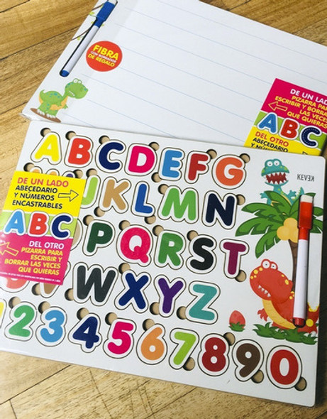 Pizarra Educativa 2 En 1: Dinosaurios 1