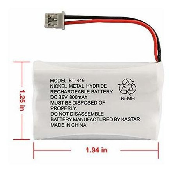 Bateria Uniden Bt-446 Bp-446 Bt1005 Bbty0457001 Bbty0458001 1