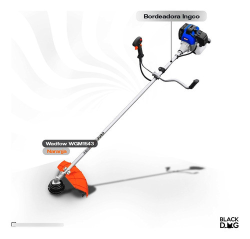 Desmalezadora Bordeadora Wadfow, Nafta 43cc, 2hp 8.000rpm 1