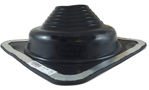 Dektite Premium N° 5 Para Techo Epdm Negro 100-200mm Deks-sa 0