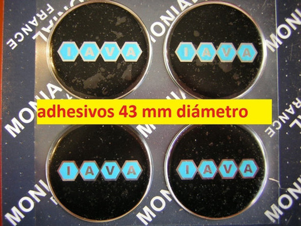 Juego Logos Llantas 43 Mm Diámetro X 4 Fiat Iava Negro 0 Juego Logos Llantas 43 Mm Diámetro X 4 Fiat Iava Negro 0