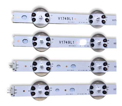 Kit X4 Tira Backlight Led LG 49 49uj Serie 6000 L1 R1 V17 1