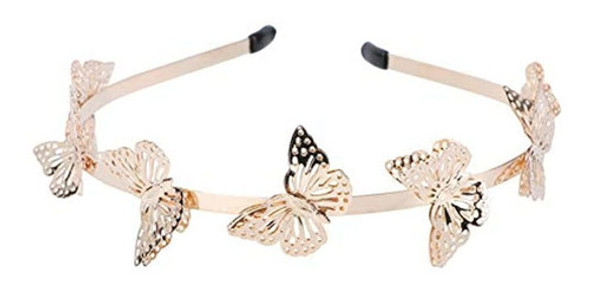 Diadema De Mariposa, Diadema De Metal Hueco, Diadema De Alea 0