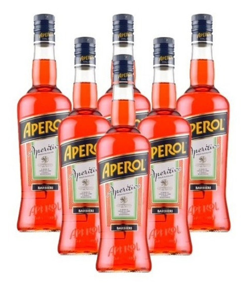 Aperitivo Aperol 750ml X6 Unidades 0