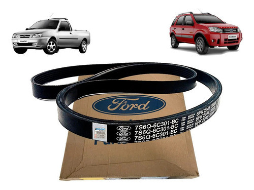 Correa Polyv 6pk2246 Ford Ecosport Fiesta Ka Rocam 1.0/1.6 0