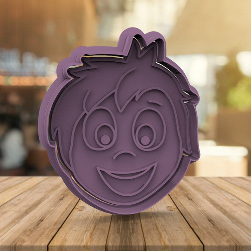 Cortante Para Reposteria Alegria Intensamente 8 Cm 1