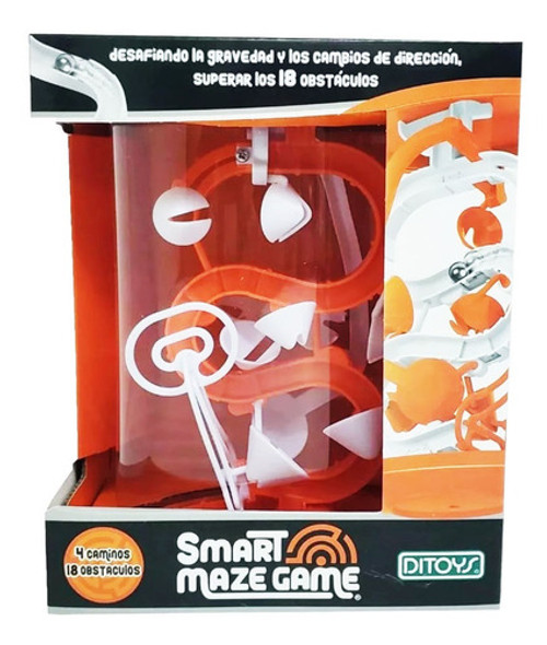 Juego De Ingenio Smart Maze Game Naranja Original Ditoys 0