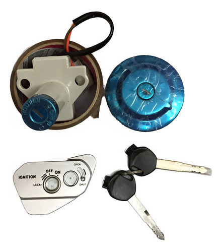 Kit Cerradura Jianshe Js 125 6be Enduro Original 0