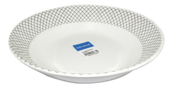 Plato Hondo Porcelana Amaranta 20 Cm - Sheshu Home 0