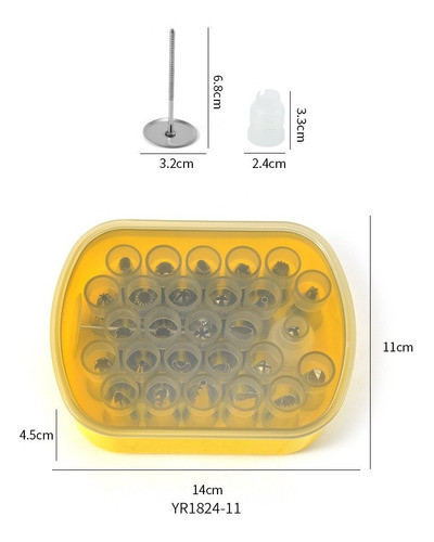 Set Completo Reposteria 27 Picos Boquillas Respostero 1