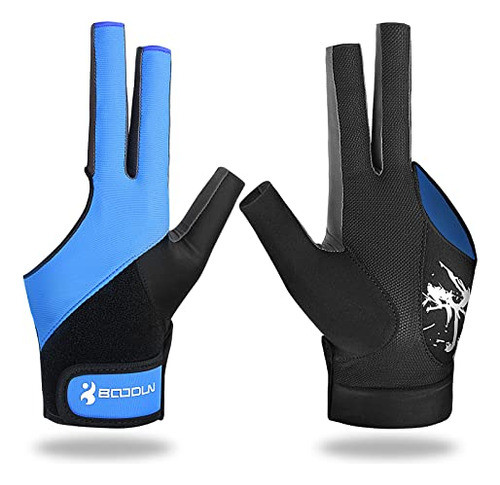 Guante Para Pool Izquierda Lion Helper Talle Xl - Azul 0