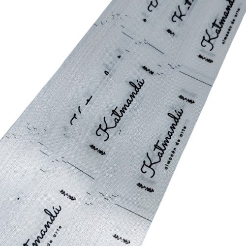 100 Etiquetas De Tela Color - Textil Logos Marca - 15mm 0