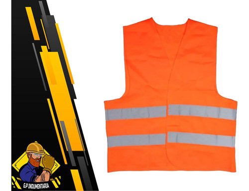 Chaleco Reflectivo Reglamentario Seguridad Vial Moto 0