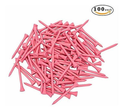 Tees Thiodoon De Golf Profesionales 100 Unidades Rosa 1