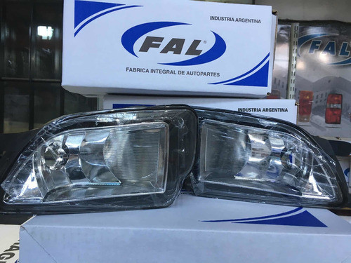 Juego Faro Auxiliar Antiniebla P/ Gol Trend  2013 14 2015 16 1