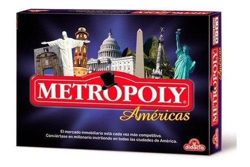 Juego Caja Metropoly Americano 0