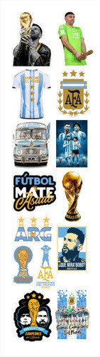 Calco Vinilo Argentina Campeon Del Mundo 0