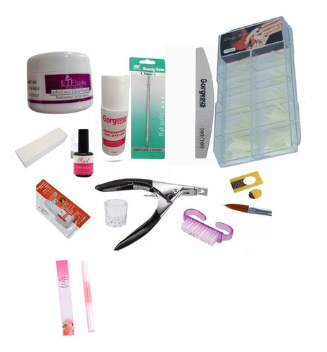 Set Manicura Uñas Acrilicas 0