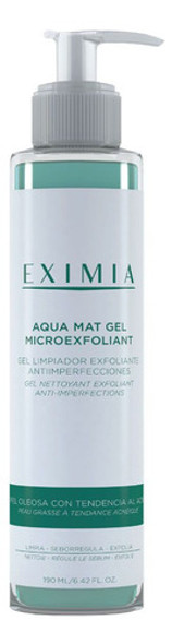 Eximia Aqua Mat Gel Microexfoliante Para Pieles Grasas 0 Eximia Aqua Mat Gel Microexfoliante Para Pieles Grasas 0