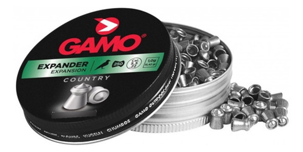 Combo Balines Expander Gamo 5,5mm Lata X 250 X 5 Latas 1