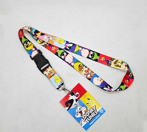 Lanyard Looney Tunes Llavero Cinta Oficial 1