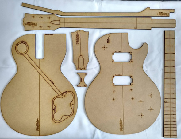 Plantilla De Guitarra Les Paul - Luthier - 1 Plantilla De Guitarra Les Paul - Luthier - 1
