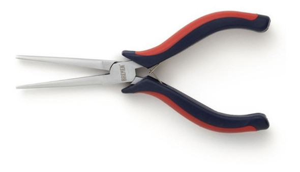 Pinza Media Caña Aguja Electronica 5 PuLG Prof Bremen 6571 1