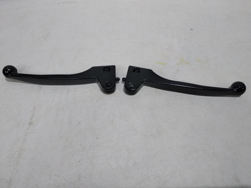 Manijas De Freno Ciclomotor Zanella Aluminio Negras Vc 292 1