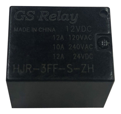 Rele 1 Inv 12v 10amp -  Pack 5 Rele 0