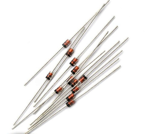 Set X250  Diodo Zener 1n4733a  5v1  5.1v Tol 5%  1 Watt 0