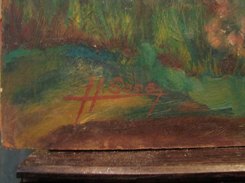 Hugo Sosa / Paisaje De Montaña / Oleo / 50 X 70 # 1423 1