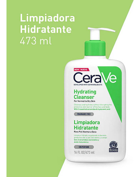 Cerave  Limpiador Rostro Hidratante 236 Ml Fcia Fabris 1 Cerave  Limpiador Rostro Hidratante 236 Ml Fcia Fabris 1