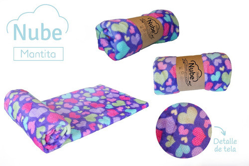 Manta Polar Para Bebes Cebra 1