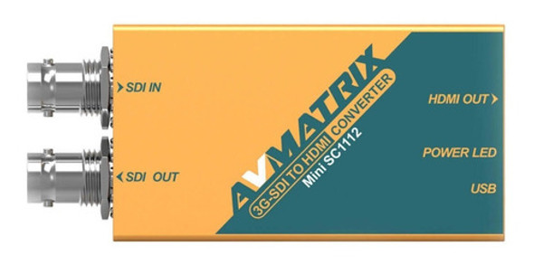 Mini Converter Sdi A Hdmi Alta Gama 1080p. El Mejor 24hsx7 0