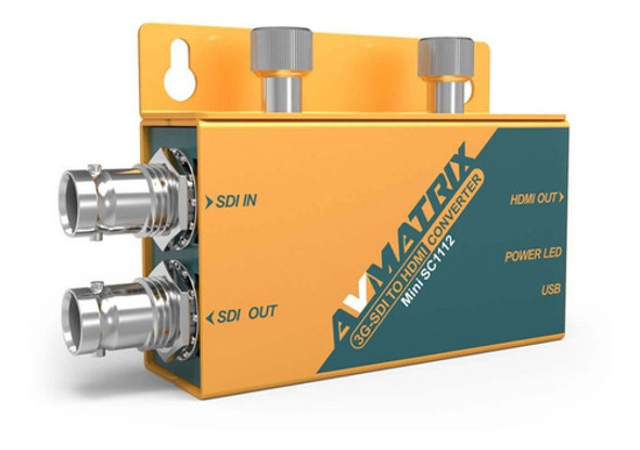 Mini Converter Sdi A Hdmi Alta Gama 1080p. El Mejor 24hsx7 1