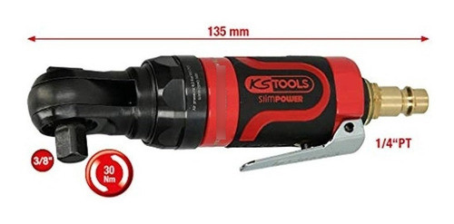 Ks Tools 3/8 515.5510 Trinquete Invertido Mini Power Slim Po 1