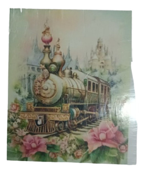 Pintura Por Diamantes Kit Completo 30x40cm Tren 0