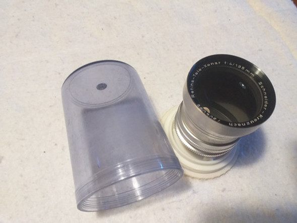 Tele Objetivo Kodak Retina Iii  F : 4/135 Mm C/parasol 0