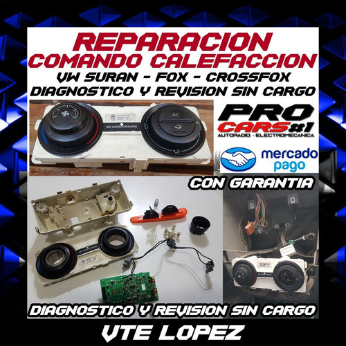 Comando Calefaccion Volkswagen Suran Fox Reparacionen Eldia 1