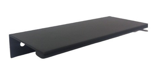Manija Tirador Mueble Cocina Aluminio Vento Negra 96mm 0
