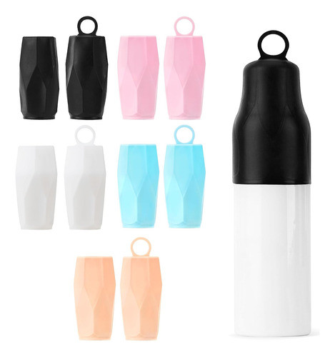 10 Fundas De Silicona Antifugas Para Cosmeticos Fhomiz 0