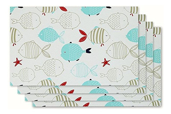 Manteles Para Niñoswoven Vinyl Print Manteles De Mesa De Di 1