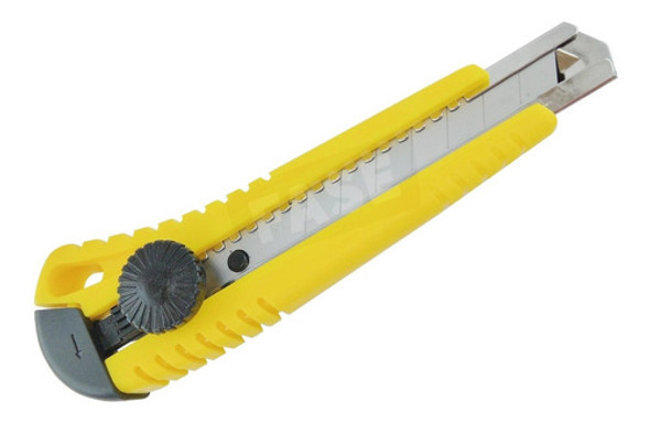 Cutter 18mm Retráctil Cortante Rueda Ajuste Hoja 18x100 Mm 0